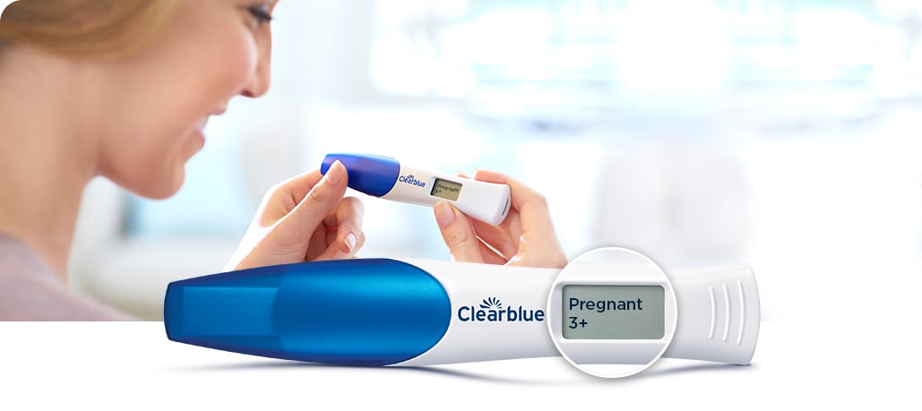 Pregnancy Test with Weeks Indicator